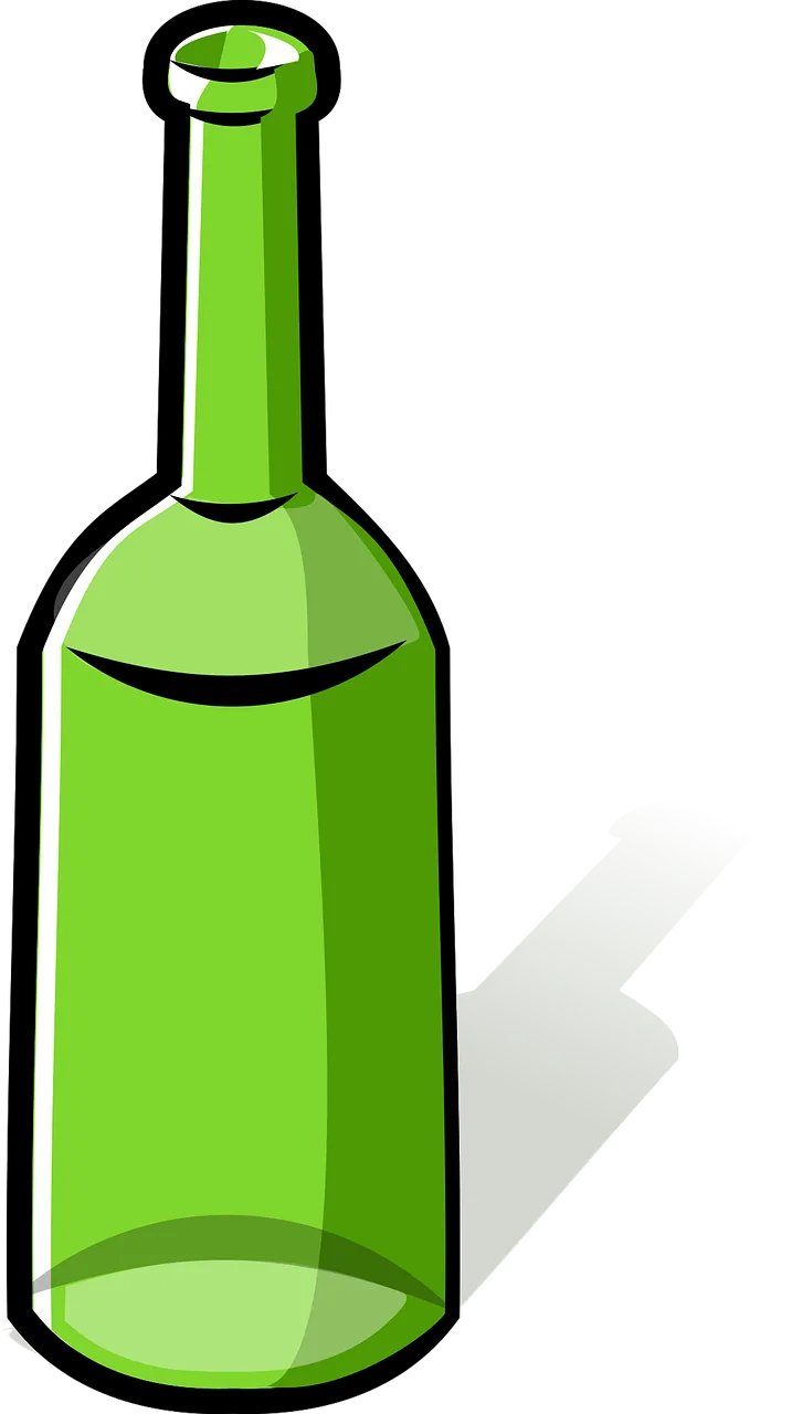 Bottle Drink Wine Stickdatei – Essen & Trinken