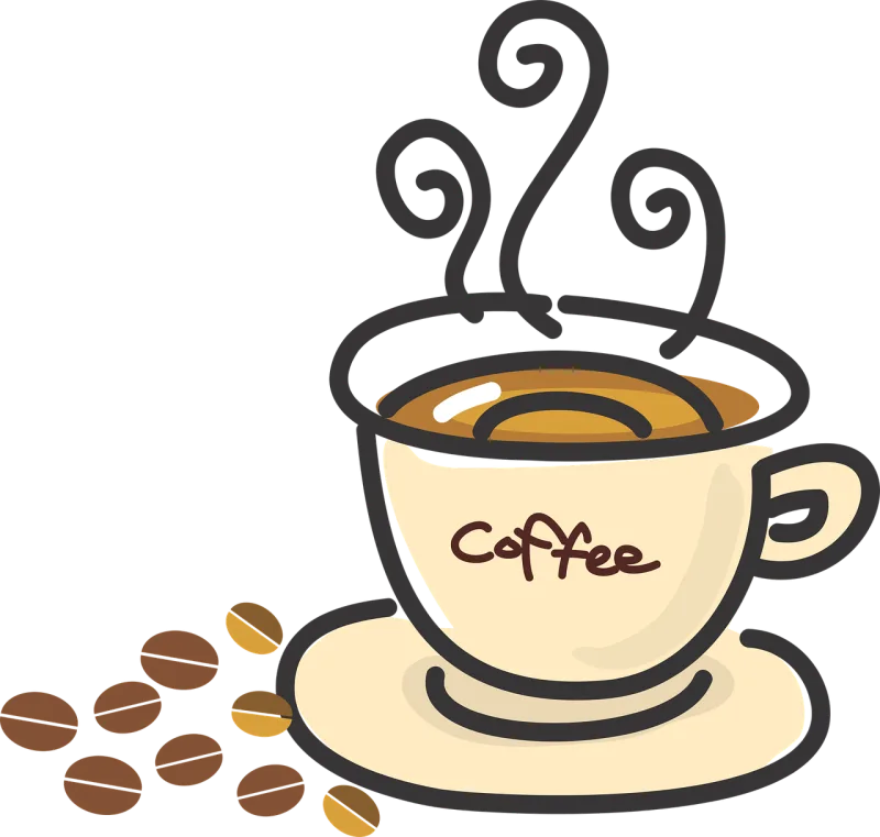 Drinks Coffee Coffee mug Stickdatei – Essen & Trinken