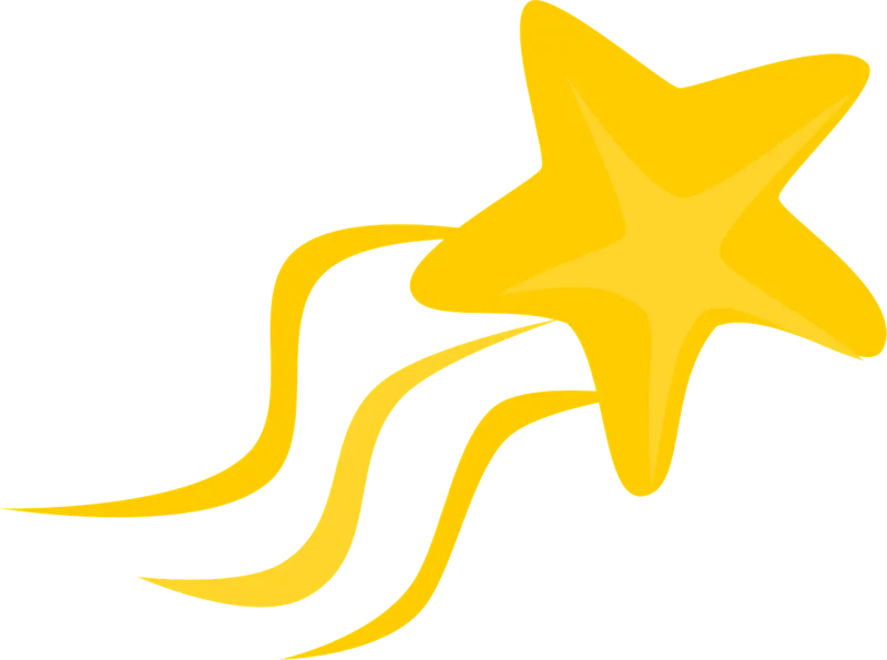 Shooting star Meteoroid Star Stickdatei – Natur