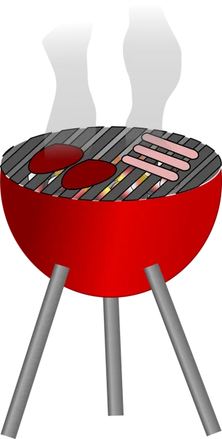 Barbecue Bbq Burgers Stickdatei