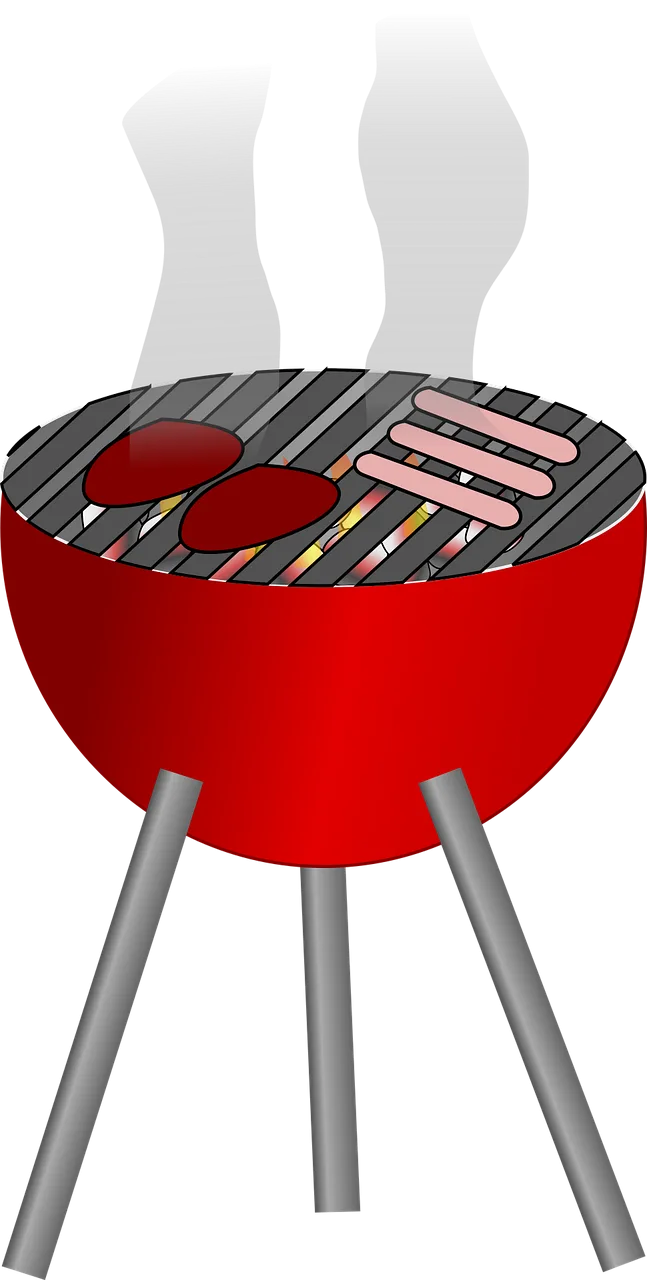 Barbecue Bbq Burgers Stickdatei – Essen & Trinken