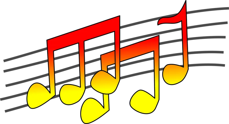 Melody Note Music Stickdatei – Musik