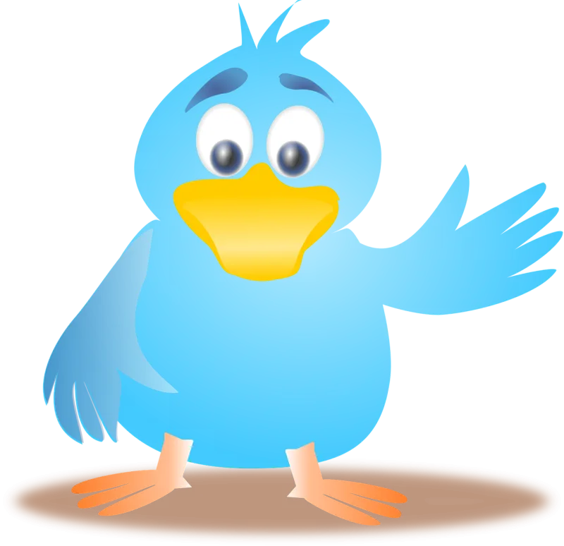 Twitter Bird Tweet Stickdatei – Natur