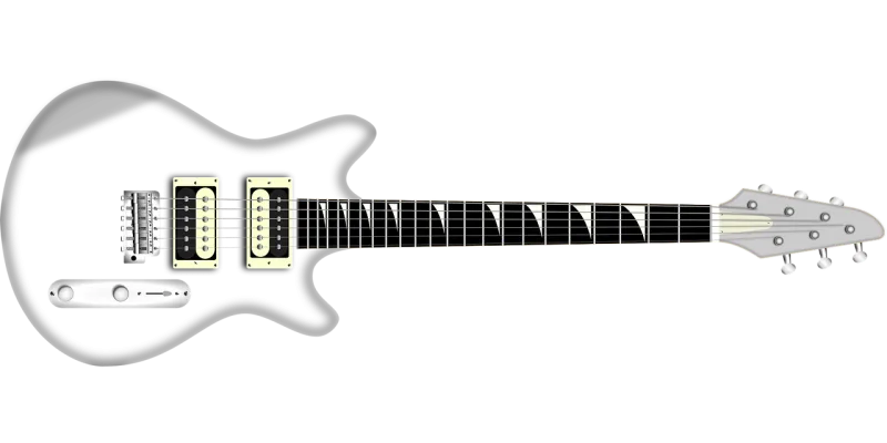 Music Guitar Instrument Stickdatei – Musik