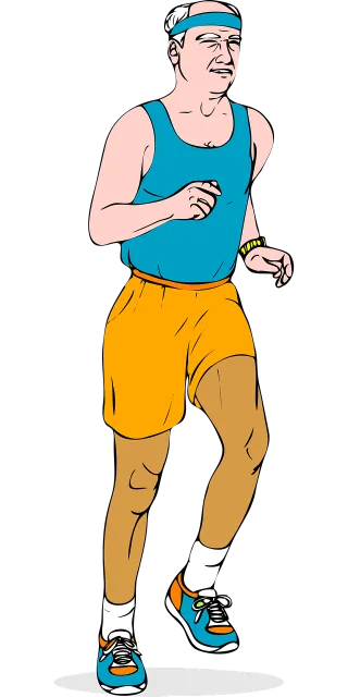 Jogger Jogging Man Stickdatei