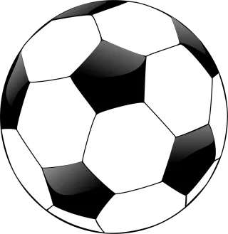 Football Soccer Ball Stickdatei