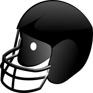 Football Headgear Helmet Stickdatei