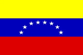 Venezuela Flag Country Stickdatei