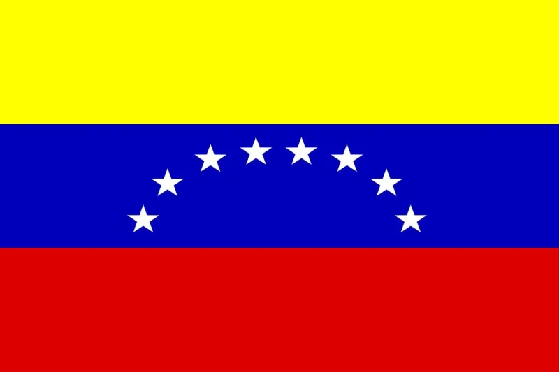 Venezuela Flag Country Stickdatei – Natur