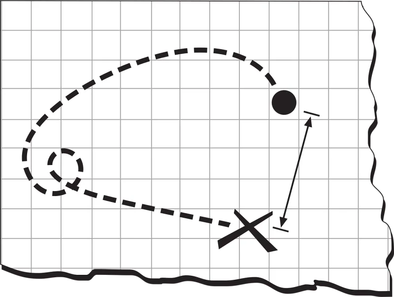 Treasure map Map Navigation Stickdatei – Kinder