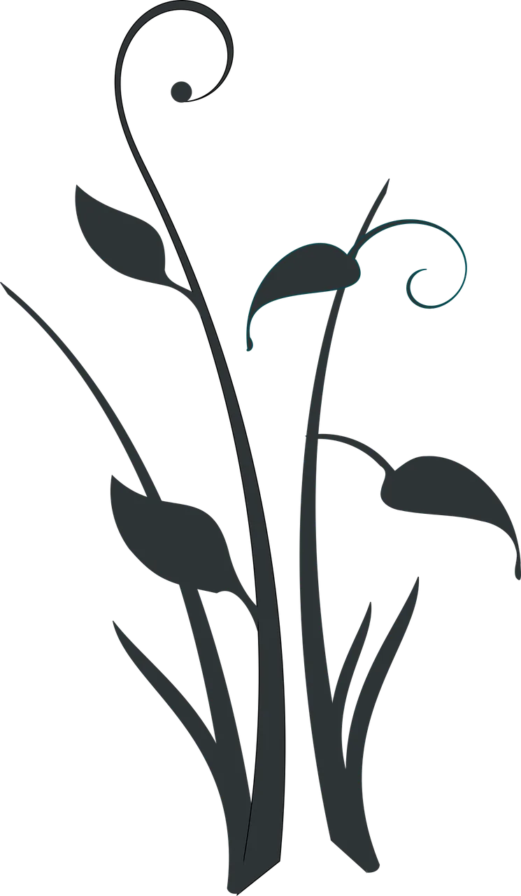 Flower Leaves Flower background Stickdatei – Blumen