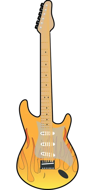 Guitar Instrument Music Stickdatei