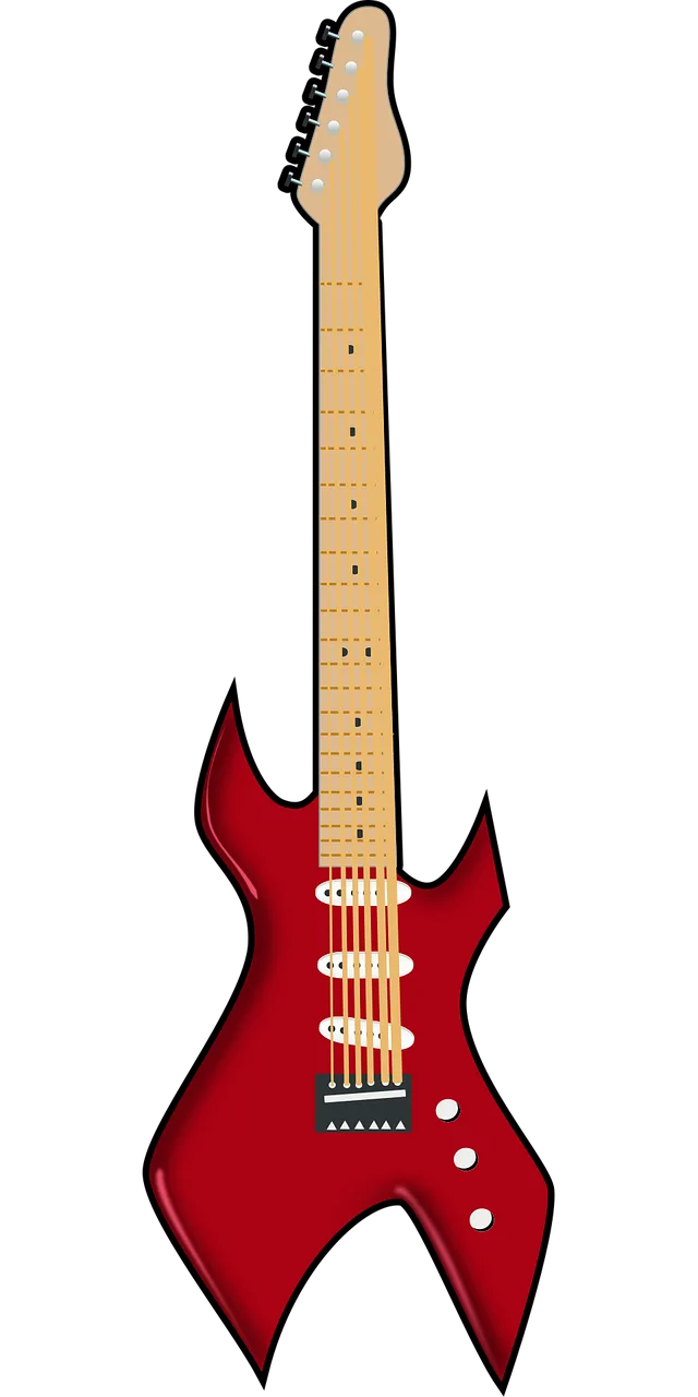 Guitar Instrument Music Stickdatei – Musik