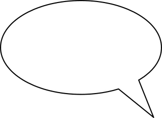 Speech bubble Balloon Bubble Stickdatei