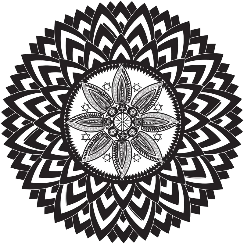 Mandalas Flowers mandalas Flowers Stickdatei – Blumen