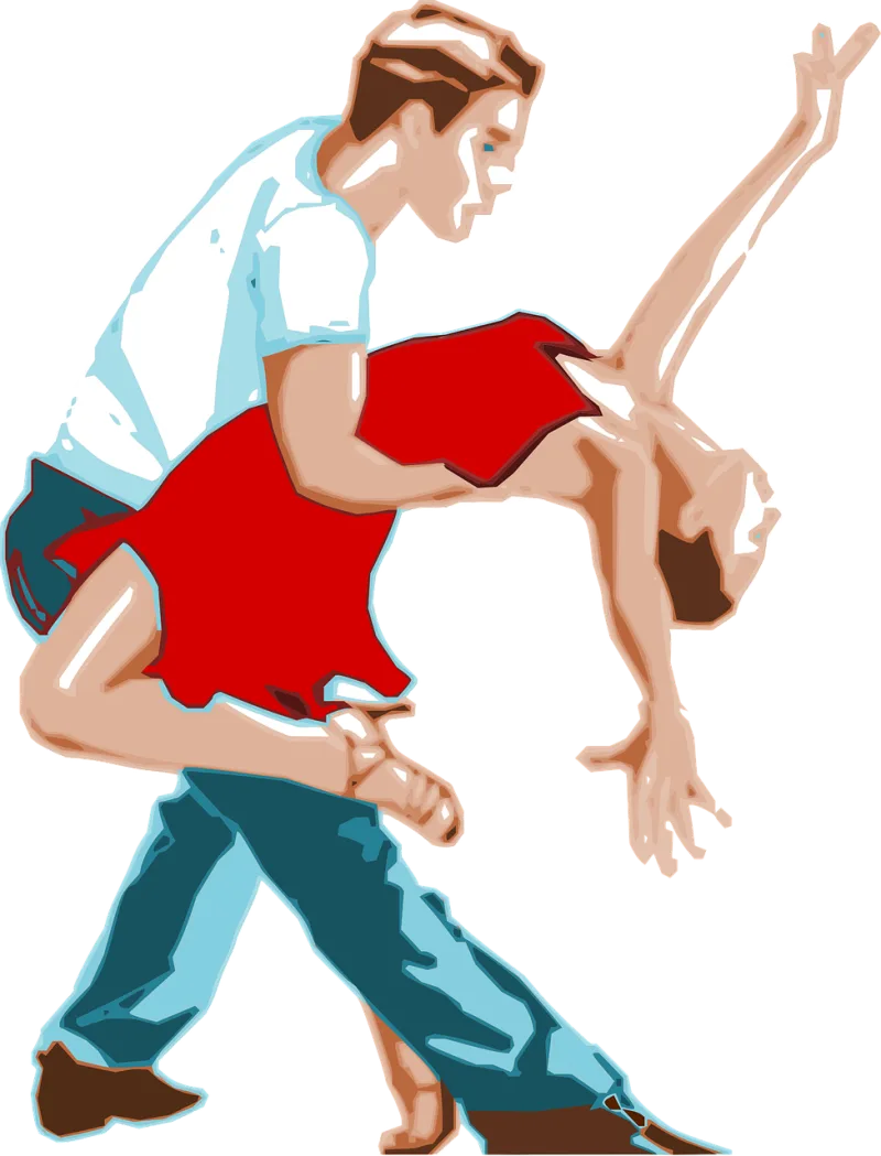 Dance Salsa Dancers Stickdatei – Herzen & Liebe