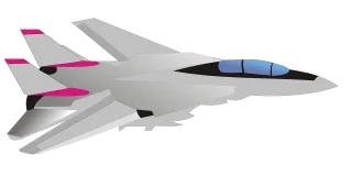 Aircraft Jet Airplane Stickdatei