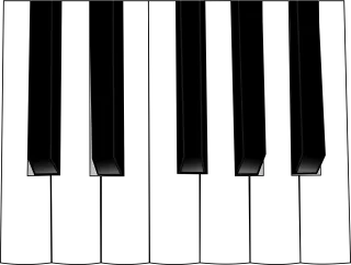 Piano keys Piano Music Stickdatei