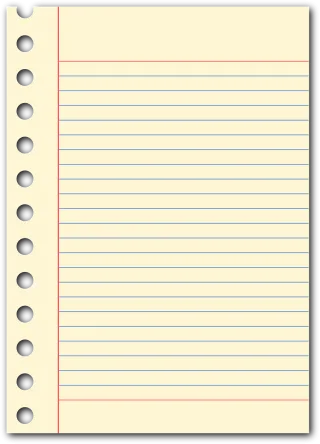 Education Notepad Page Stickdatei – Musik
