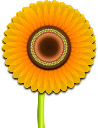 Sunflower Flower Nature Stickdatei