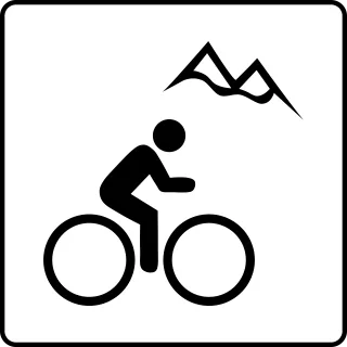Bike Moutainbiking Bicycle Stickdatei