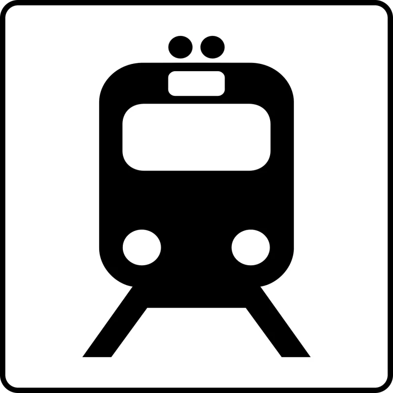 Train Transit Transportation Stickdatei – Fahrzeuge