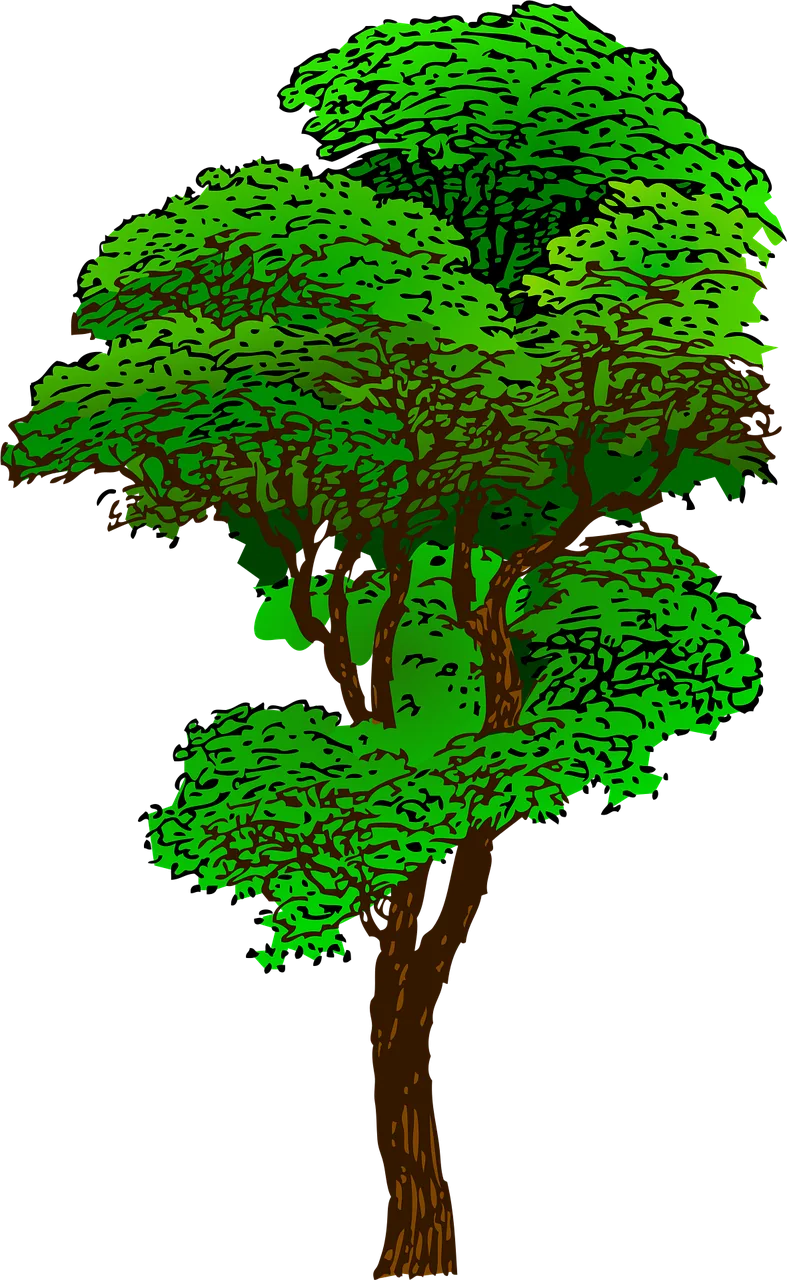 Tree Plant Ecology Stickdatei – Natur