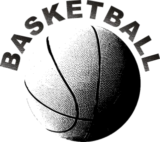Basketball Ball Sports Stickdatei