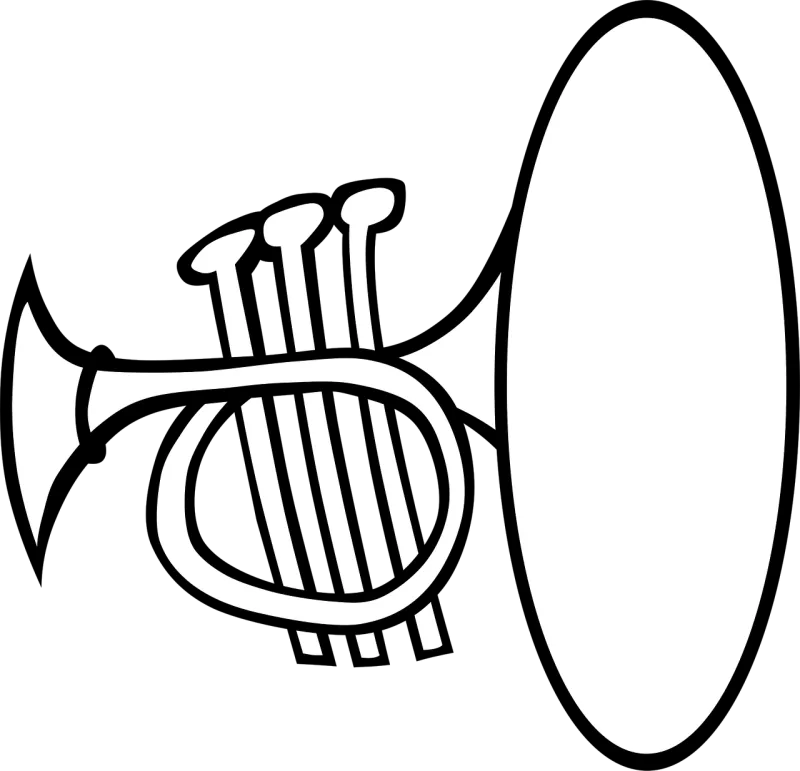 Trumpet Music Musical instrument Stickdatei – Musik