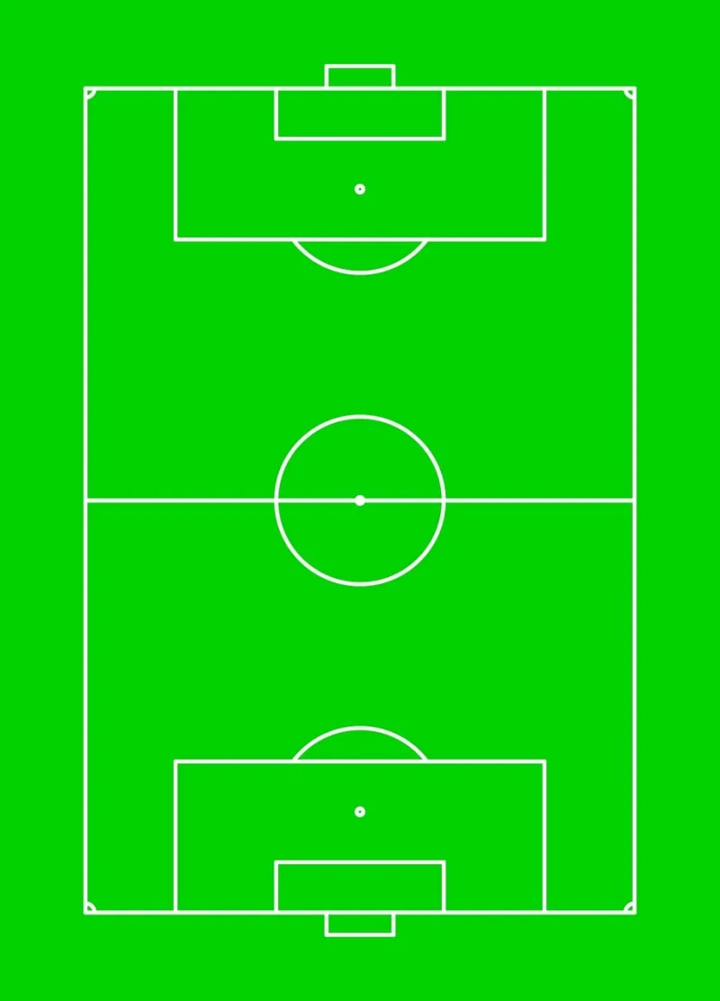Soccer field Football field Soccer Stickdatei – Sport