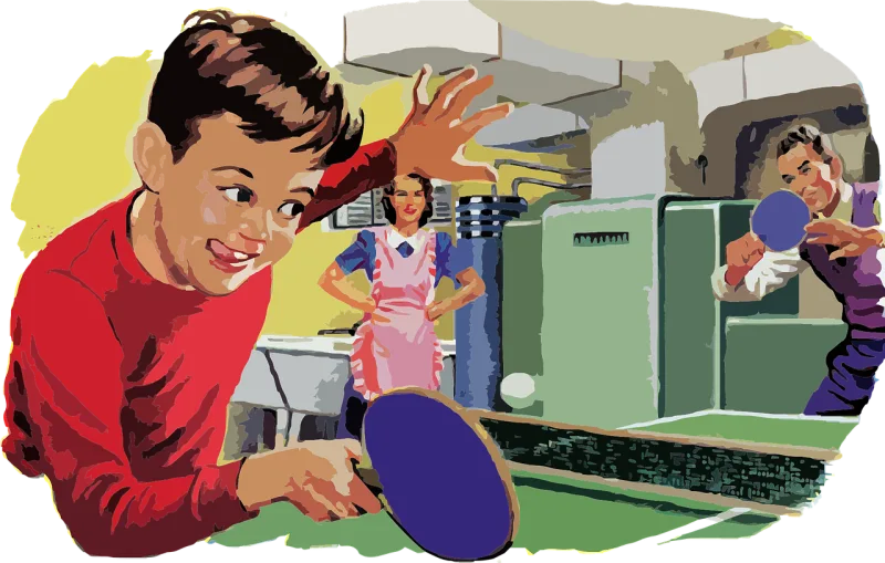 Retro Vintage Family Stickdatei – Sport