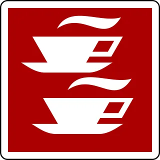 Café Coffee Food Stickdatei