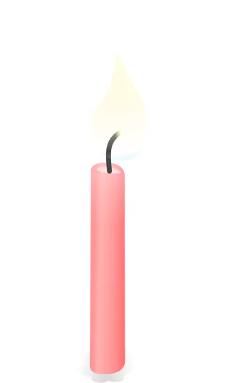 Candle Flame Fire Stickdatei