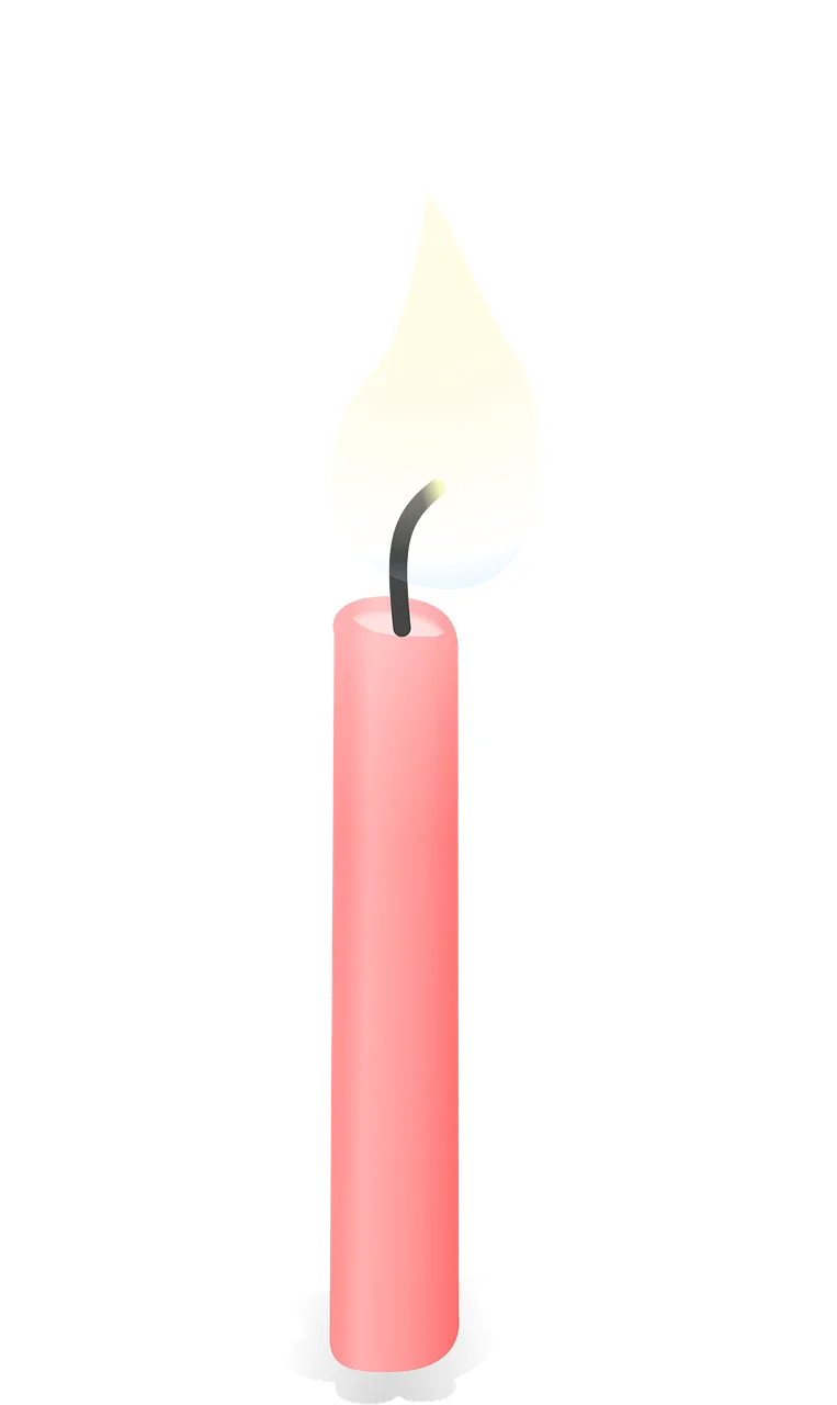 Candle Flame Fire Stickdatei – Weihnachten