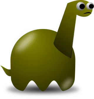Dinosaur Pacman Pac-man Stickdatei
