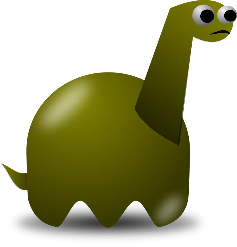 Dinosaur Pacman Pac-man Stickdatei – Kinder
