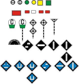 Railway Russian Signaling Stickdatei