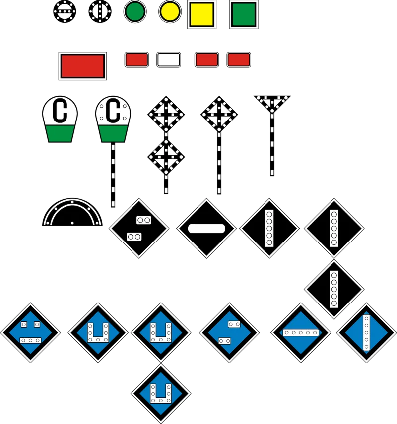 Railway Russian Signaling Stickdatei – Kinder