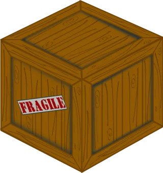 Box Crate Perspective Stickdatei