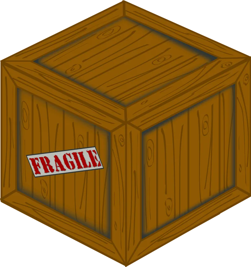 Box Crate Perspective Stickdatei – Sport