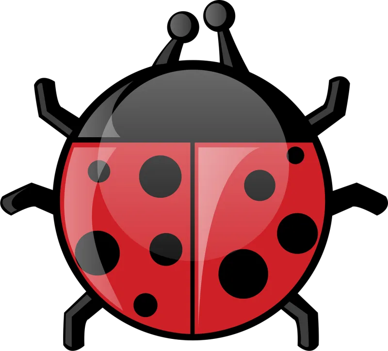 Ladybird Ladybug Nature Stickdatei – Tiere
