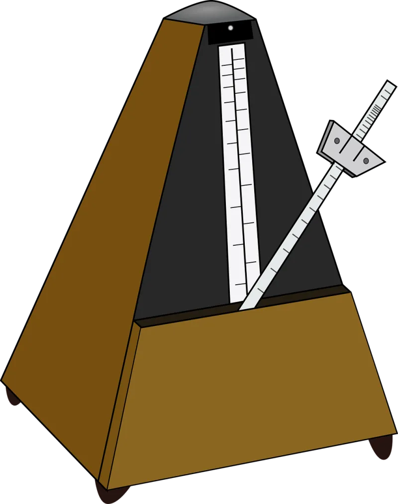 Metronome Rhythm Tempo Stickdatei – Musik