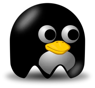 Penguin Tux Bird Stickdatei