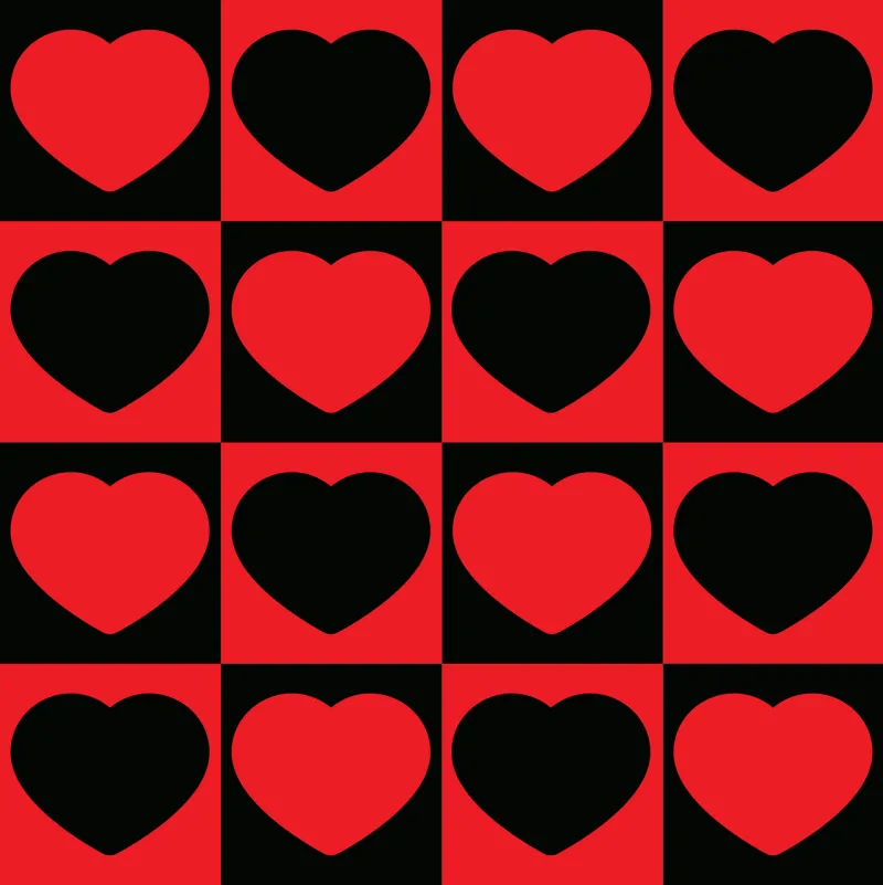 Courageous Heart Red Stickdatei – Herzen & Liebe