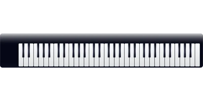 Keyboard Music Piano Stickdatei – Musik