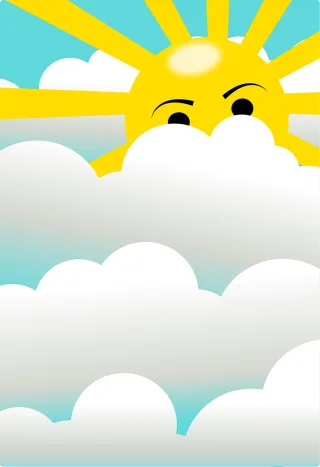 Sun Nature Clouds Stickdatei