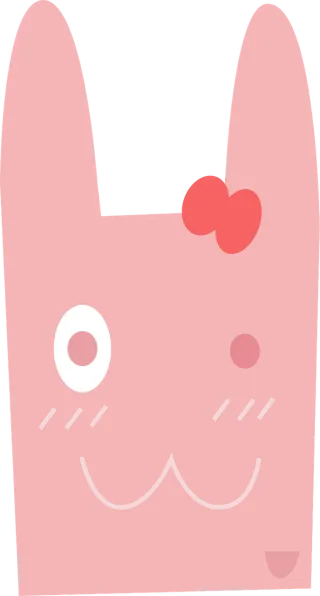 Rabbit Hare Bunny Stickdatei