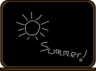 Blackboard School Nature Stickdatei