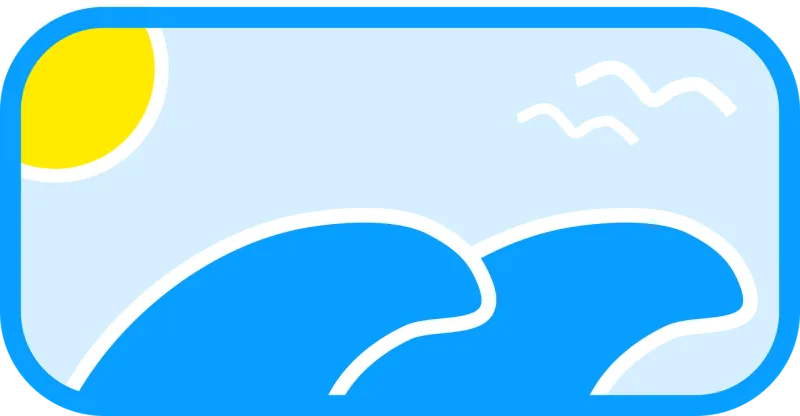 Ocean Nature Waves Stickdatei – Natur
