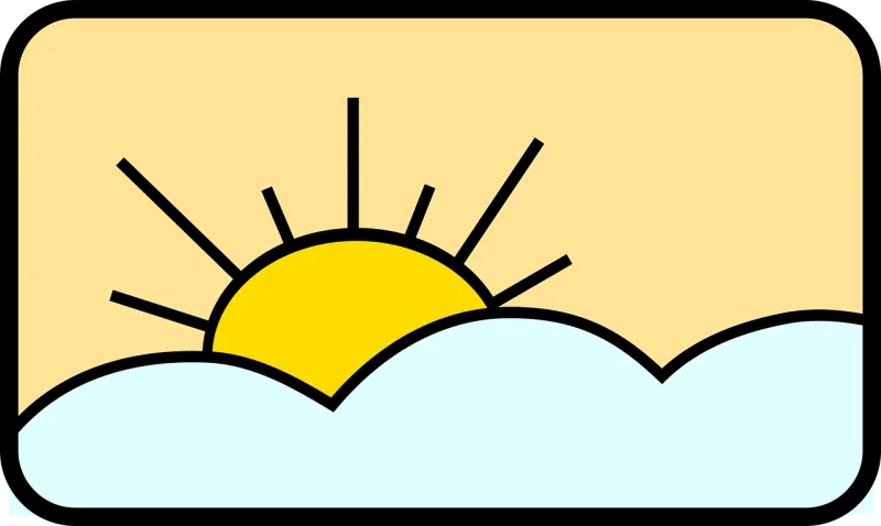 Cloud Sky Summer Stickdatei – Natur